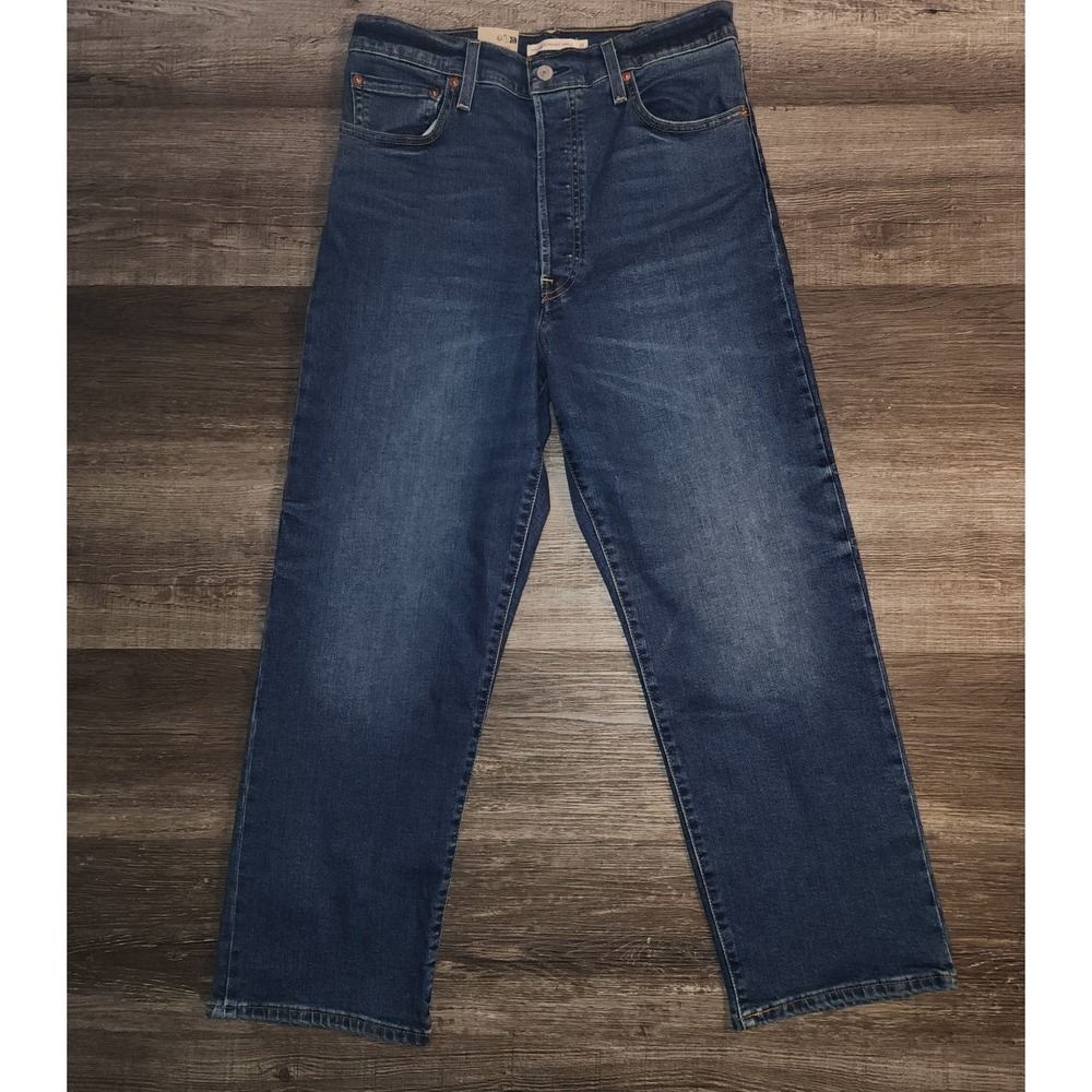 NWT Levi's Women's 31x27 Ribcage Straight Ankle Jeans - Picture 1 of 12